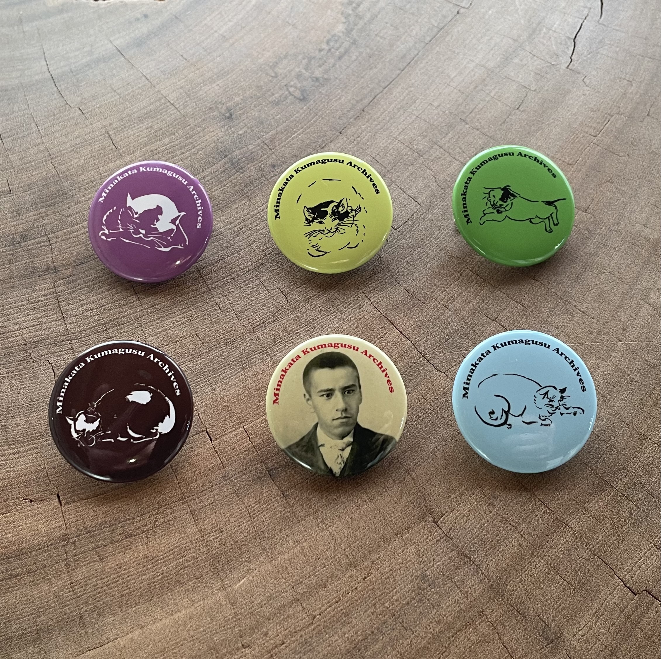 缶バッジ | 南方熊楠顕彰館（南方熊楠邸）– Minakata Kumagusu Archives